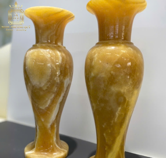 Cặp lục bình Ngọc hoàng long. cao 30cm 