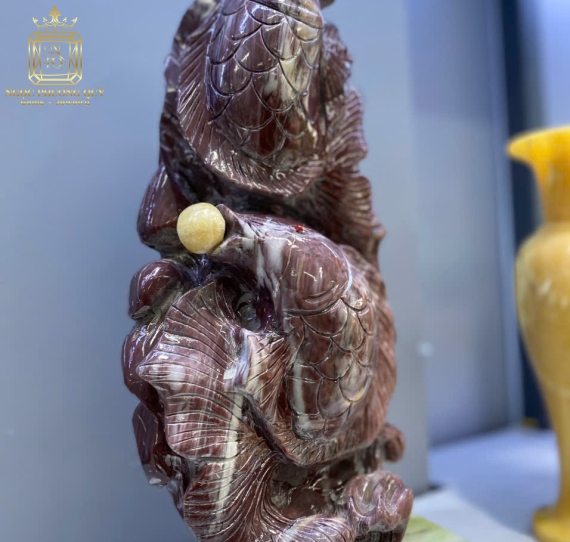 Song ngư Serpentine tím .cao 35,