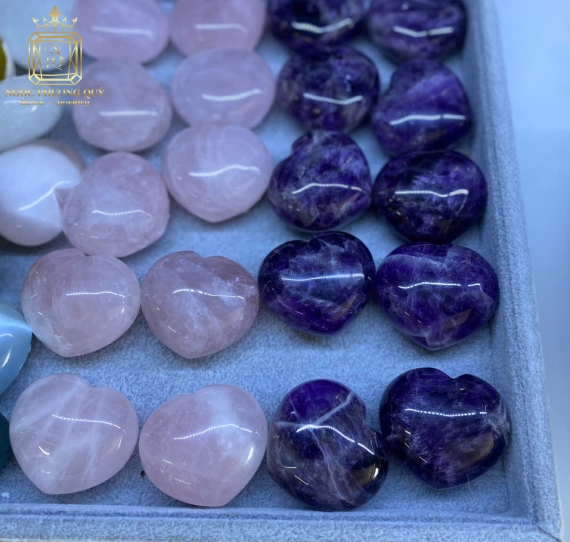 Tim thạch anh tím 