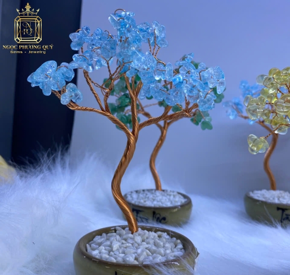 Chậu tài lộc,bình an các màu