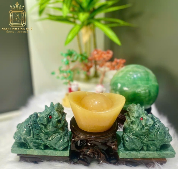 Combo tì hưu thỏi vàng serpentine