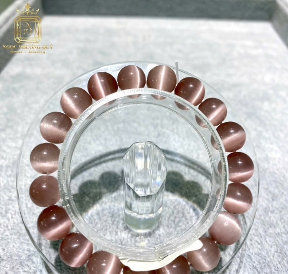 Vòng chuỗi mắt mèo Opal