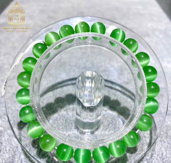 Vòng chuỗi mắt mèo Opal