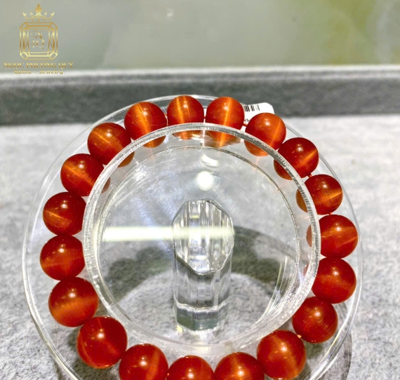 Vòng chuỗi mắt mèo Opal