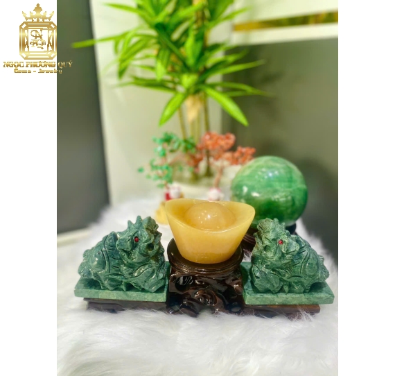Combo tì hưu thỏi vàng serpentine