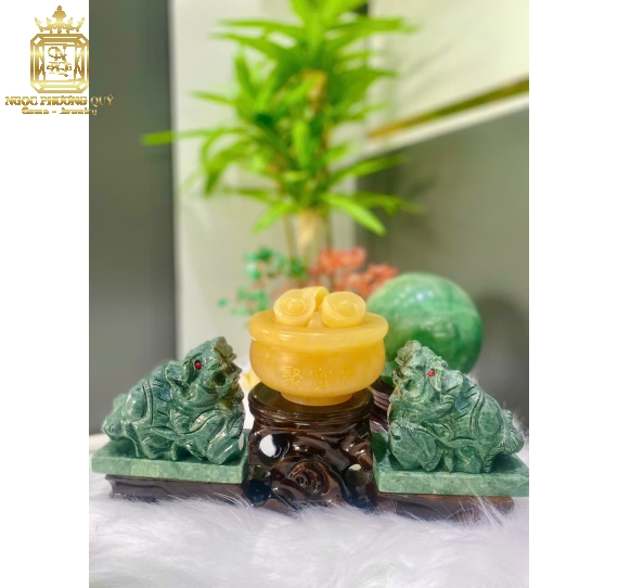 Combo tì hưu thỏi vàng serpentine
