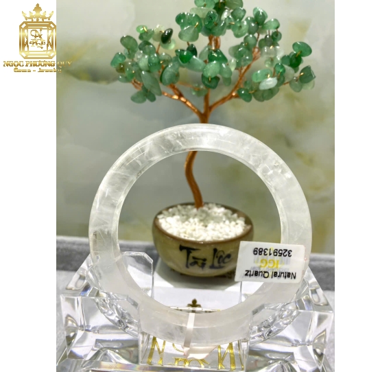 Vòng thạch anh tự nhiên