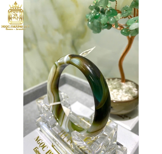 Vòng Agate tự nhiên