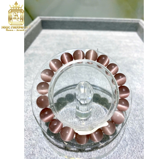 Vòng chuỗi mắt mèo Opal