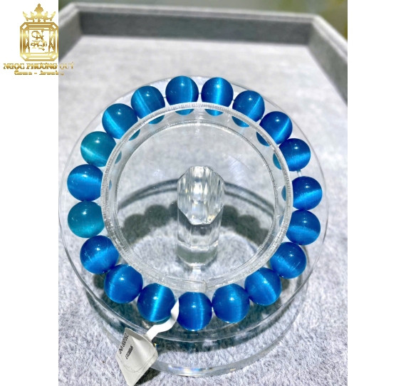 Vòng chuỗi mắt mèo Opal